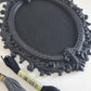 Gothic Bat Cross Stitch Frame, 14 Count Built-In Grid, No Hoop Needed, 82x60 Stitches