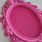 Skull Ornate Cross Stitch Frame, 14 Count Built-In Grid, No Hoop Needed, 73x53 Stitches