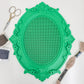 Cross Stitch Frame Baroque, 14 Count Built-In Grid, No Hoop Needed, 82x61 Stitches, Stitchable