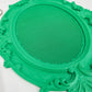 Cross Stitch Frame Baroque, 14 Count Built-In Grid, No Hoop Needed, 82x61 Stitches, Stitchable