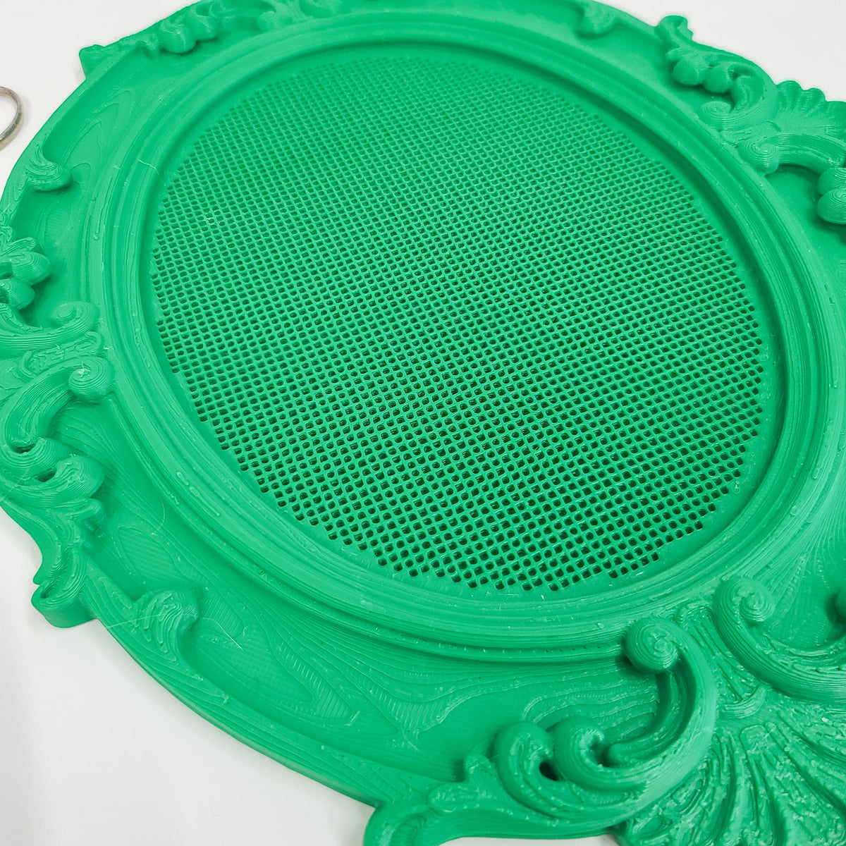 Cross Stitch Frame Baroque, 14 Count Built-In Grid, No Hoop Needed, 82x61 Stitches, Stitchable